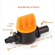 6-8mm foot mist nozzle lock valve