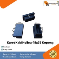 karet kaki hollow 15x35 kopong karet kaki kursi meja rak besi holo