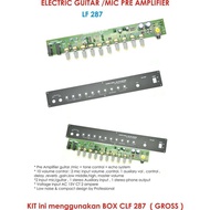 Electric guitar / Mic Pre amplifier Kit LF287
