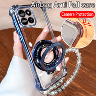 For Vivo V60Lite V60E V60Lite V60 Lite Vivo V60 Lite 4G 5G 2025 Bling Glitter Lanyard Plating Four C