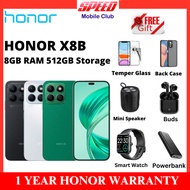 Honor X8B (8/512GB) | Honor X8A (8/128GB) | 6.7" HONOR Edgeless Display | 1 Year Honor Warranty | Fr