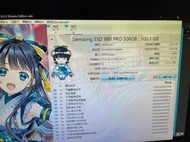 三星980pro 500g，健康度100