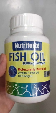 Nutriforte Fish Oil 1000mg 100's
