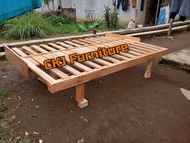 Dipan laci sorong/Sofa sorong/Ranjang sorong/Dipan Sorong/Tempat Tidur Sleding/Ranjang kayu Sorong