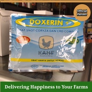 Doxerin Plus 100 gram Obat Ayam Snot CRD Kompleks Coryza Mensana [KAHF