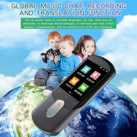 2025 F4A WIFI New Translator Support 85 Online Translate And 12 Offline Translation Language 43 Coun