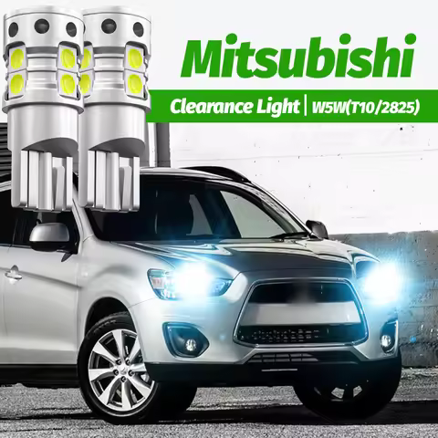 2pcs LED Parking Light Bulb W5W T10 For Mitsubishi ASX Colt Galant Grandis Lancer 7 8 Outlander Paje