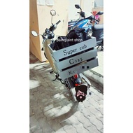 Trunk Box Crate Motorcycle Storage honda c125