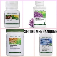 Amway Nutrilite Set Ibu Mengandung/Pregnant Trial Set Repacked(Omega+Mag d+Iron Folic+Soy Protein)