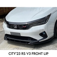 HONDA CITY GN2 FACELIFT 2023 RS BUMPER THAI FRONT LIPS