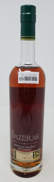 Buffalo Trace Antique Collection Sazerac Rye 18 Years Old 2009 Release