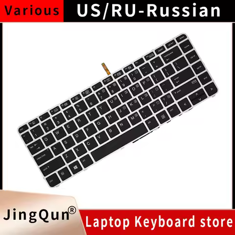 backlight Laptop Keyboard for HP for EliteBook 840 G3 745 G3 745 G4 840 G4 848 G3 836308-001 821177-
