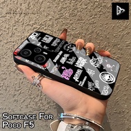 HP ( 0015 ) Softcase Glass Glossy For Redmi M3 M3 Pro M4 Pro X3 X3 Nfc X3 Pro M5 C40 C65 F3 F4 F5 F6