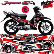 Decal Sticker Striping Variasi Jupiter Z Robot 2010-2013 MONSTER MOTO GP⁸/Jupiter Z 2010 /Jupiter Z 2011 /Jupiter Z 2012 /Jupiter Z 2014 /Decal Jupiter Z Robot Lis Jupiter Z Robot Striping Jupiter Z Robot /Polet Jupiter Z Robot /Modifikasi Jupiter ZRobot¹