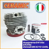 ITALY MADE Heavy Duty Husqvarna 541rbs 542rbs BK4310 G45L Brush Cutter Ceramic Cylinder Block Piston
