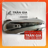 [FreeshipMAX] Ốp lốc máy lớn xe AB airblade 2013-2014-2015 ốp che lốc nồi sau xi inox crom- phụ kiện