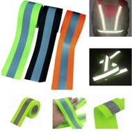 5cm Fabric Safety Reflective Fabric Safety Reflective Tape /Tape Pantulan keselamatan (Jual 1meter)