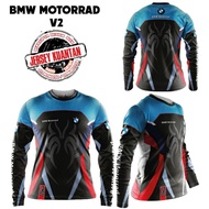 🇲🇾 MADE IN MALAYSIA - Baju Bmw Motorrad V2 (Short.LongSleeve)