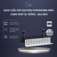 HyperWork HPW-CM03-BLK-XL Desk Clamp Hidden Tray Black