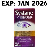 Alcon Systane Complete Lubricant Eye Drops 10ml Irritated Eyes Dry Eyes