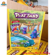 Playsand happy zoo kinetic sand/dynamic sand toy for children