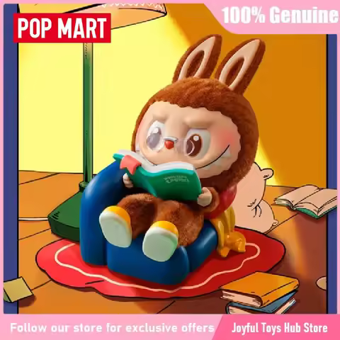 Original POP MART Labubu The Monsters 1:00 AM Series Blind Box Figures Toys Cute Ornament Gift Trend