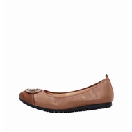 Staccato Classic St Buckle Ballet Flats - Brown (9CP47-BRO)