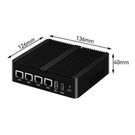 Rackmount 1U Bracket - Mini PC N100 Fanless 4x2.5G