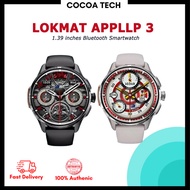 LOKMAT APPLLP 3 Smartwatch 1.39 inch AMOLED Screen Dual Cameras, Support Video Call / Heart Rate Mon