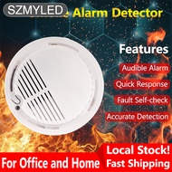 Wireless Smoke Detector Alarm Home Fire Sound Light Sensor For Hotels Restaurants Office Buildings