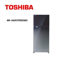 【TOSHIBA 東芝】 GR-AG55TDZ(GG) 510公升雙門變頻電冰箱 漸層藍(含基本安裝)