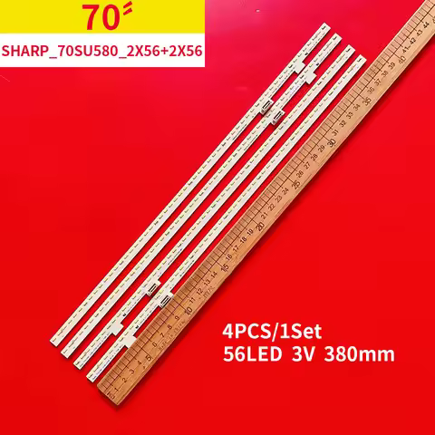 LED Backlight Strips For LC-70UI9362K LC-70UI9362E Foxconn 70YS17-3 4T-C70AMZA Sharp_70SU580_2X56+2X