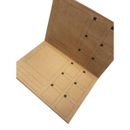 Zentangle Art  PATTERN STEP-OUTS BOOK KRAFT 禅绕画图样步骤本 茶色内页