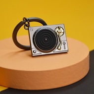 【Metalmorphose】MTM黑膠唱盤鑰匙圈 唱片機/吊飾/禮品