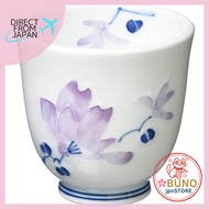 【made in japan】
Hasami Yaki Lightweight Tea Cup (Small) with Tsuji-gahana Pattern 73040