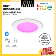 Philips Hue Smart Slim Downlight 90mm/170mm White & RGB Colour Ambience