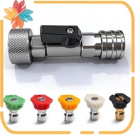 Adapter 3/4 GHT to 1/4 Valve - High Pressure Washer Connector