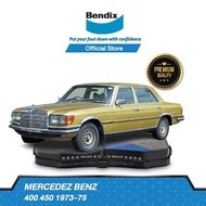 Bendix Brake Pads BENZ 380SE /SL /SLC 450 (Year 1973-75) Front Disc + Rear (DB95 DB2G)