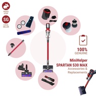 100% Genuine Accessories Spare Replacement Parts for Minihelpers Spartans S30 MAX Cyclone Cordless Vacuum Cleaner
