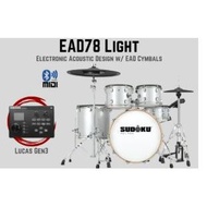 Sudoku EAD78 Light Electronic Digital Drum Set w/Module ( EAD-78 EAD 78 )