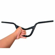 BMX Bike Handlebar M 3 Spokes 2 mm Thick Black Boss