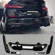 For BMW F44 M235i 2020-2022 M Sport Rear Lip Diffuser ABS Gloss Black Car Body Kit Bumper Parts Spoi