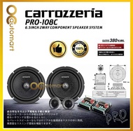 Carrozzeria Pro Series PRO-108C 6.5" Inch 2-Way Component Speaker System Tweeter