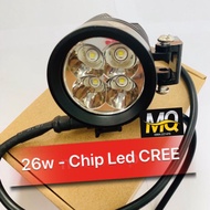 Đèn trợ sáng L4X CREEE Chính Hãng MQ bảo hành 12 tháng