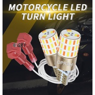 2PCS Oprah Firefly Style T15 DUAL CONTACT LED Dual Mode T15 Motorcycle LED Bulb Turn Signal Light Pa