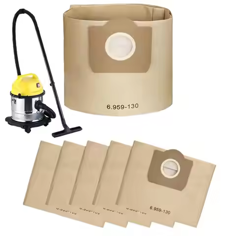 Vacuum Cleaner Bags for Karcher 6.959-130.0 WD3 MV3 WD3 Premium Wet & Dry Vacuum Cleaner, SE4001 MV1