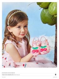 Metis Sonffy斯納菲女童果凍鞋夏季新款兒童軟底鞋寶寶水晶水果涼