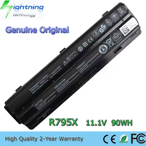 New Genuine Original R795X 11.1V 90Wh Laptop Battery for Dell XPS 14 15 17 L401x L501x L502x L701x L