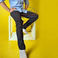 SELUAR JEANS SKINNY KOYAK AJ7 / SKINNY SUPERBLACK KAIN STRETCH