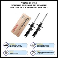 Kia Cerato K3 1.6/2.0 Pre-facelift & Facelift Front Left And Right Istec Gas Shock Absorbers (54651/